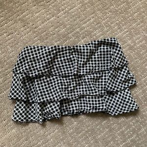 Verge Girl Gingham Ruffle Tube